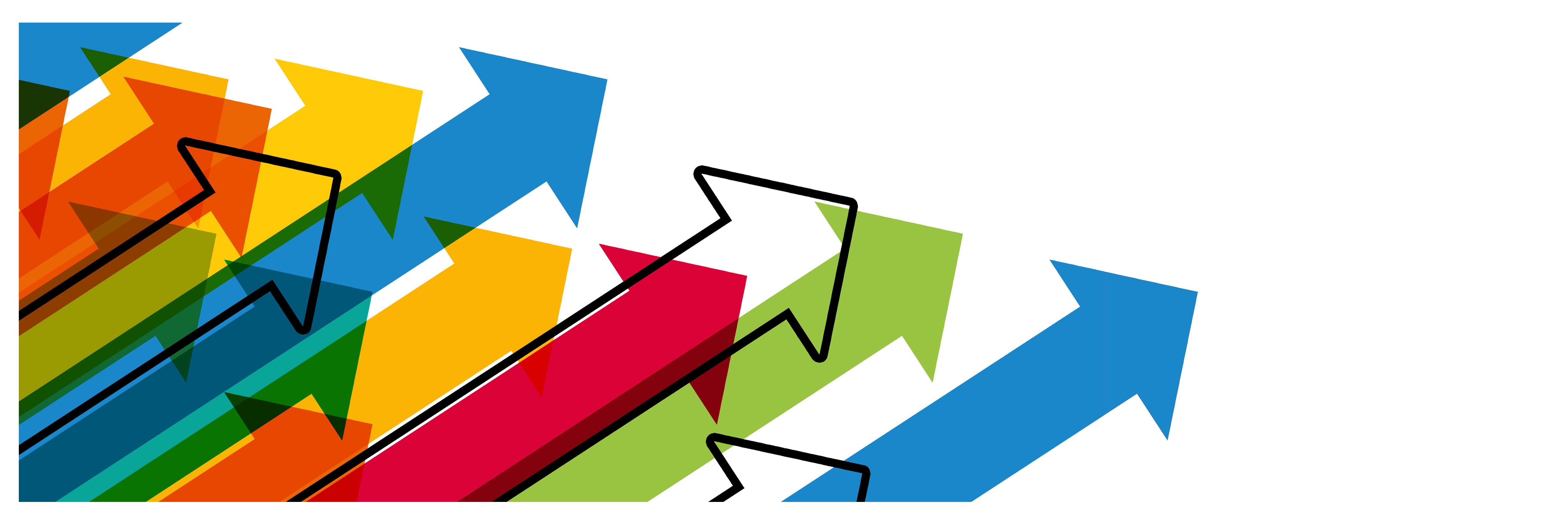 Colorful Arrows Background